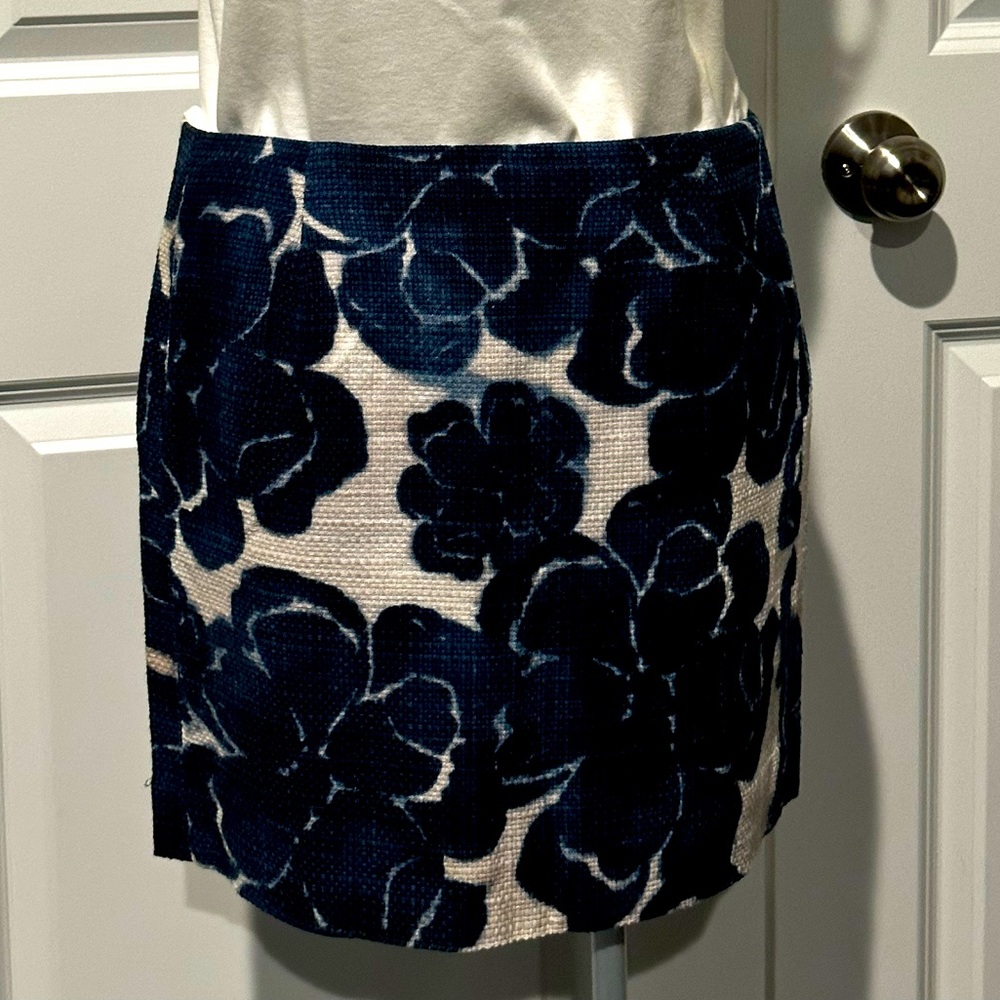 J crew skirt size 2 100% cotton